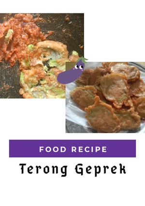Foto resep Terong geprek