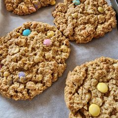 A picture of Ann's Monster Cookies.