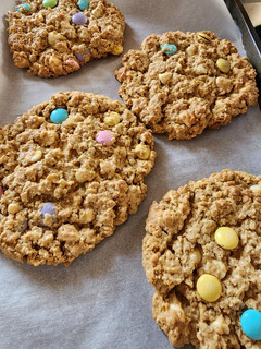 A picture of Ann's Monster Cookies.