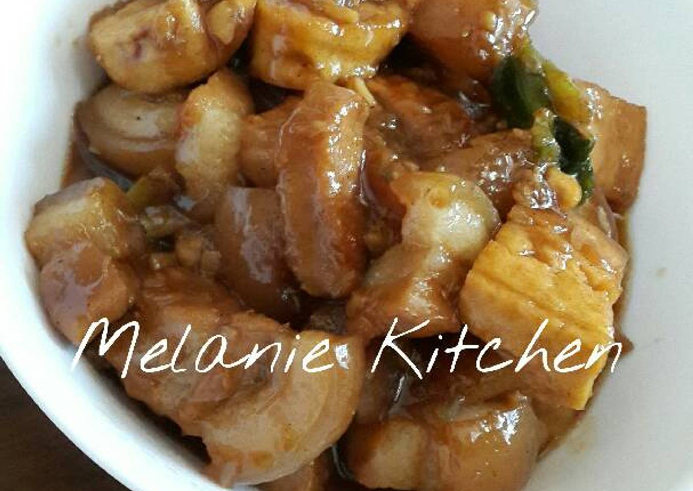 Babi masak kecap rumahan