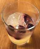 Margarita con blueberries