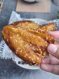 628. Pisang goreng wijen krispi