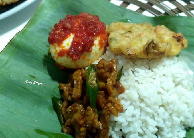 Nasi uduk gurih simpel