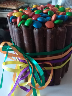 Una foto de Torta de cuchuflis