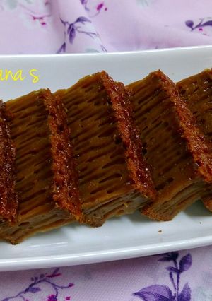 Foto resep Bolu Karamel Sarang Semut (anti gagal)
