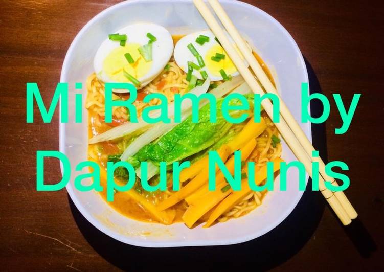 Resep 001.Mi Ramen Anti Gagal