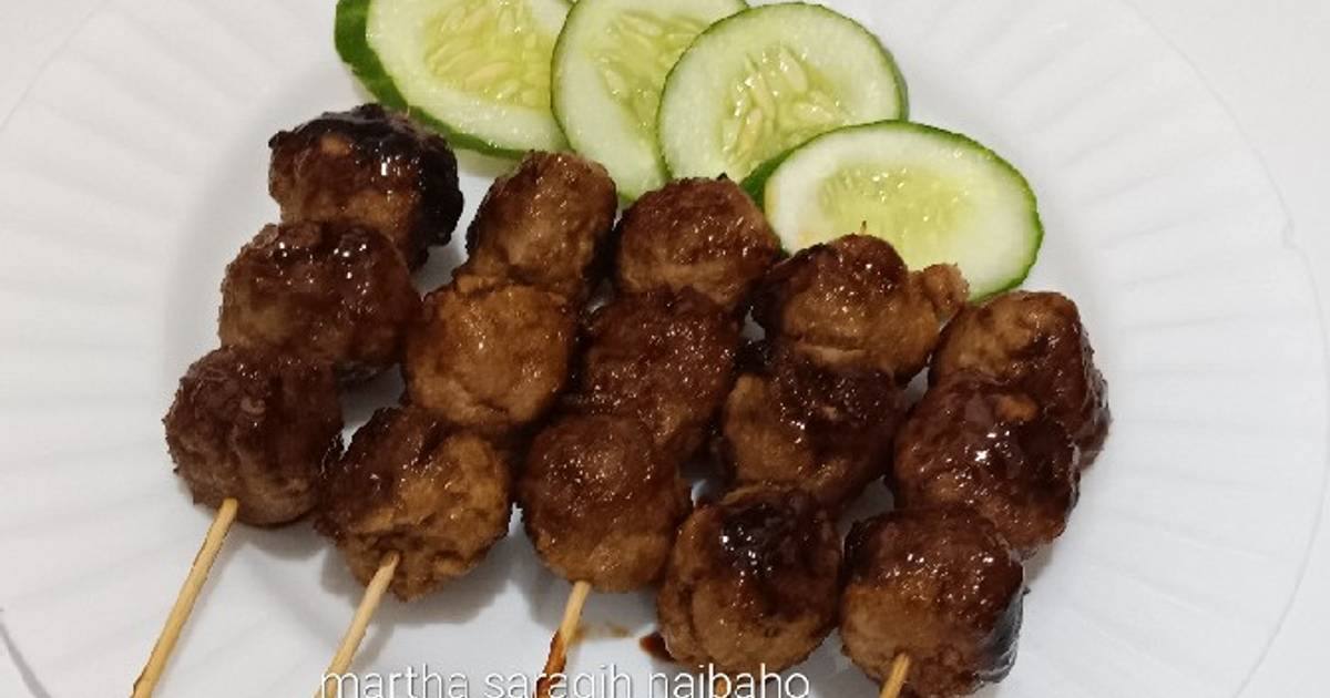 Resep Sate Baso Homemade Oleh Martha Saragih Naibaho Cookpad