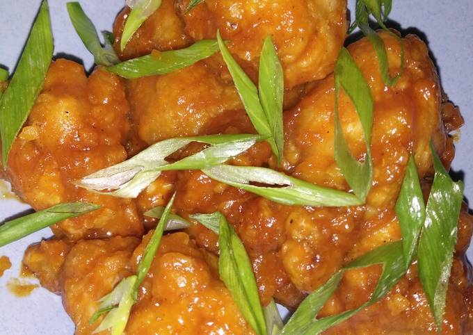 106. Fire chicken wings (Richeese kw)