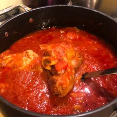 A picture of Braised Lamb Shanks.