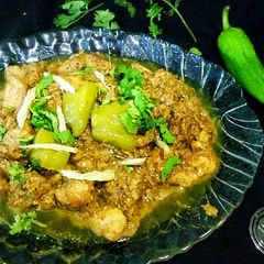 A picture of Black pepper karhai.