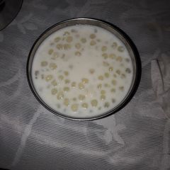 A picture of Sabudana kheer.