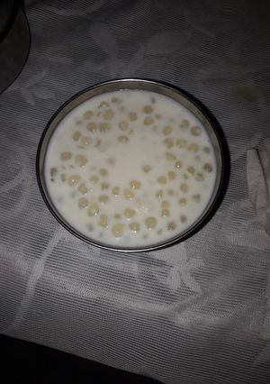 A picture of Sabudana kheer.