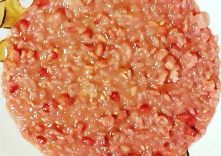 Easiest Way to Prepare Perfect Risotto Melagrana