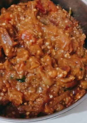 बैंगन का भरता (Baingan bharta recipe in hindi) रेसिपी मुख्य फोटो