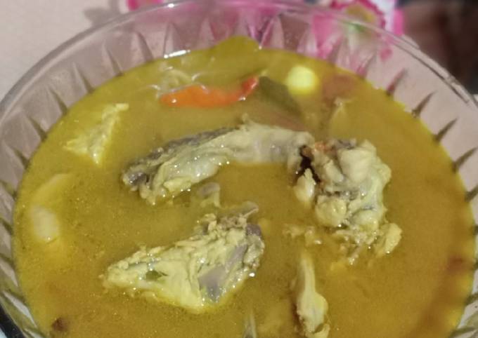 61. Kuah Asam Manis Pedas Tetelan Ayam