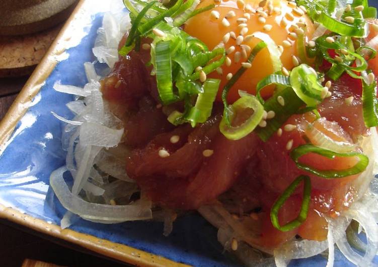 Simple Way to Make Favorite Yukhoe-Style Tuna