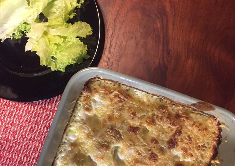 Gratin butternut &amp; ravioles au comté