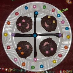 A picture of Chocolate idli.