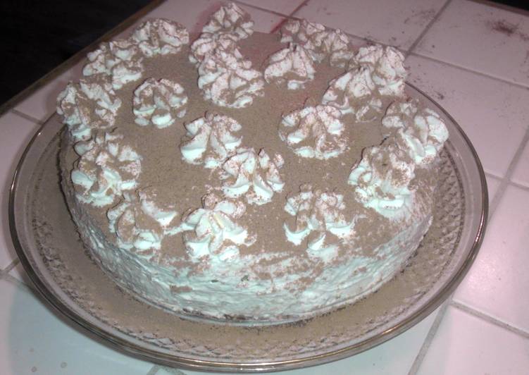 Steps to Prepare Perfect Easy Tiramisu Cake