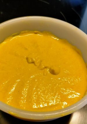 Una foto de Hummus de garbanzos