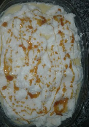 Una foto de Huevos a la nieve
