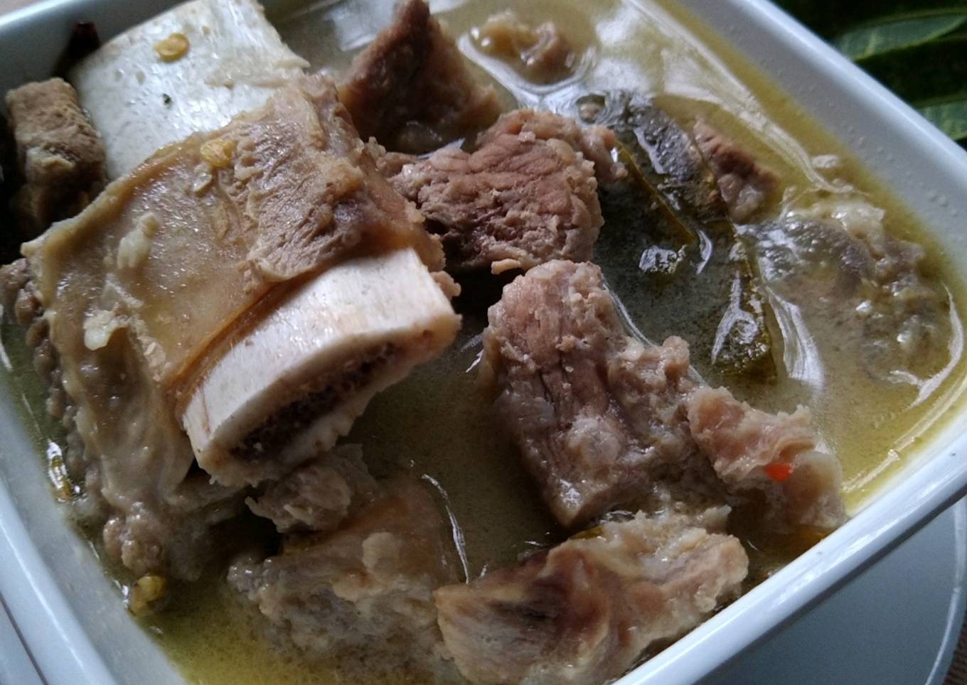 Becek Daging Sapi