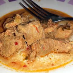 A picture of Garlic Pork.