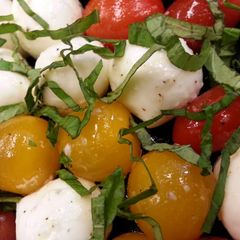 A picture of Caprese Salad.