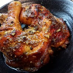 Kanya's Sriracha Roasted Chicken A picture of Kanya's Sriracha Roasted Chicken.