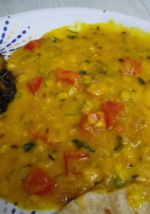 कुकर में बनी अरहर दाल (cooker main bani arhar dal recipe in Hindi) रेसिपी मुख्य फोटो