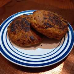 Una foto de Hamburguesa vegana de soya