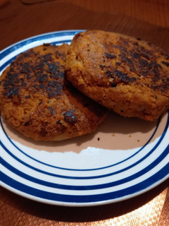 Una foto de Hamburguesa vegana de soya
