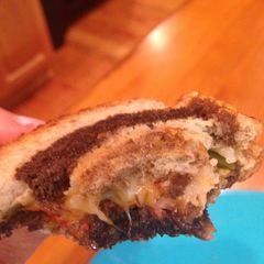 A picture of Tomatopeno & Cheese Grilled Sandwich.