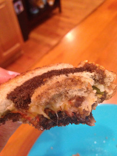 A picture of Tomatopeno & Cheese Grilled Sandwich.