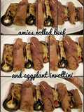 AMIEs Rolled Beef with Eggplant Involtini