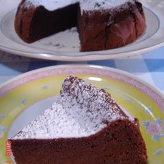 A picture of Simple Gateau au Chocolat With Cocoa.