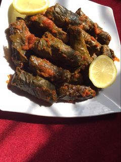 صورة لوصفة ورق عنب😌💖