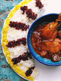 عکسی از دستور خورشت مرغ و آلو