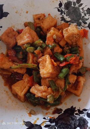 Foto resep Tumis kacang panjang dikecapin