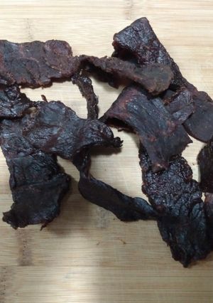 A picture of Texas Smokehouse Beef Jerky.