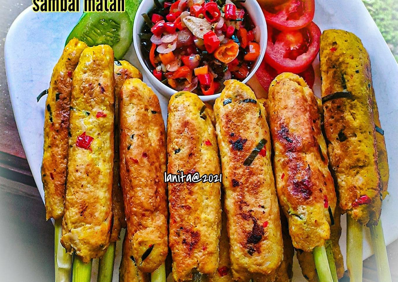 Sate Lilit Ayam