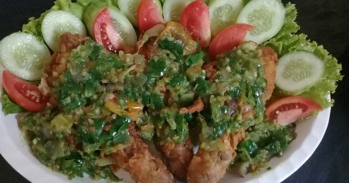 Resep Ayam Geprek Sambel Hejo Oleh Tati Noerh Cookpad