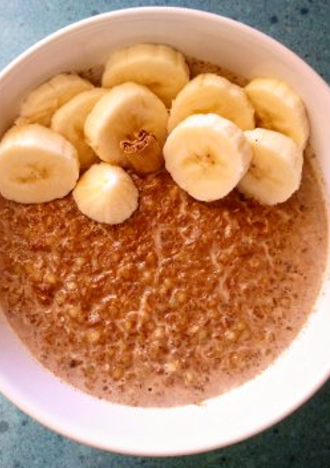 Una foto de "Arroz con leche", con trigo sarraceno