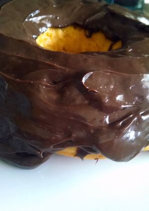 A picture of Carrot cake (Brazilian stile).