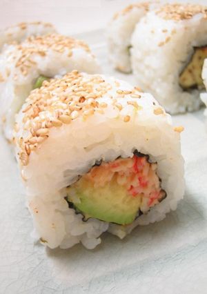 A picture of Spicy California Roll.