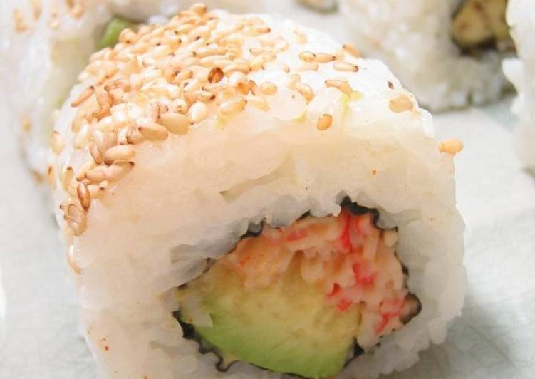 Simple Way to Make Ultimate Spicy California Roll