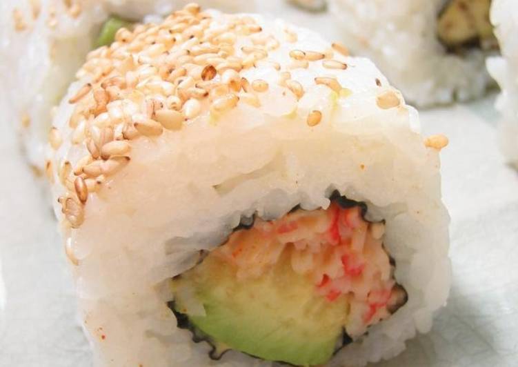 Recipe of Super Quick Homemade Spicy California Roll