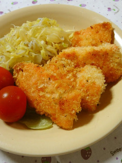 A picture of Seasoned Pan-Fried Salmon with Panko.