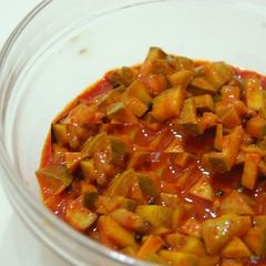 A picture of Mango Pickle Kerala Style.