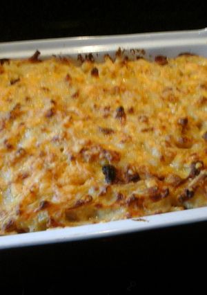 A picture of Maccaroni & cheese.